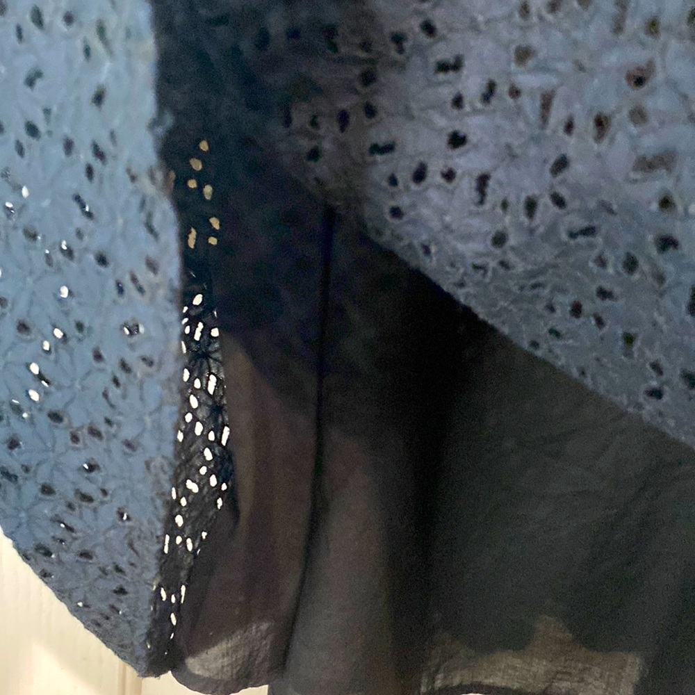 Gap Navy blue Eyelets dress size 8 - Picture 8 of 11
